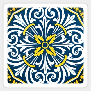 Traditional Portuguese glazed tiles Sticker